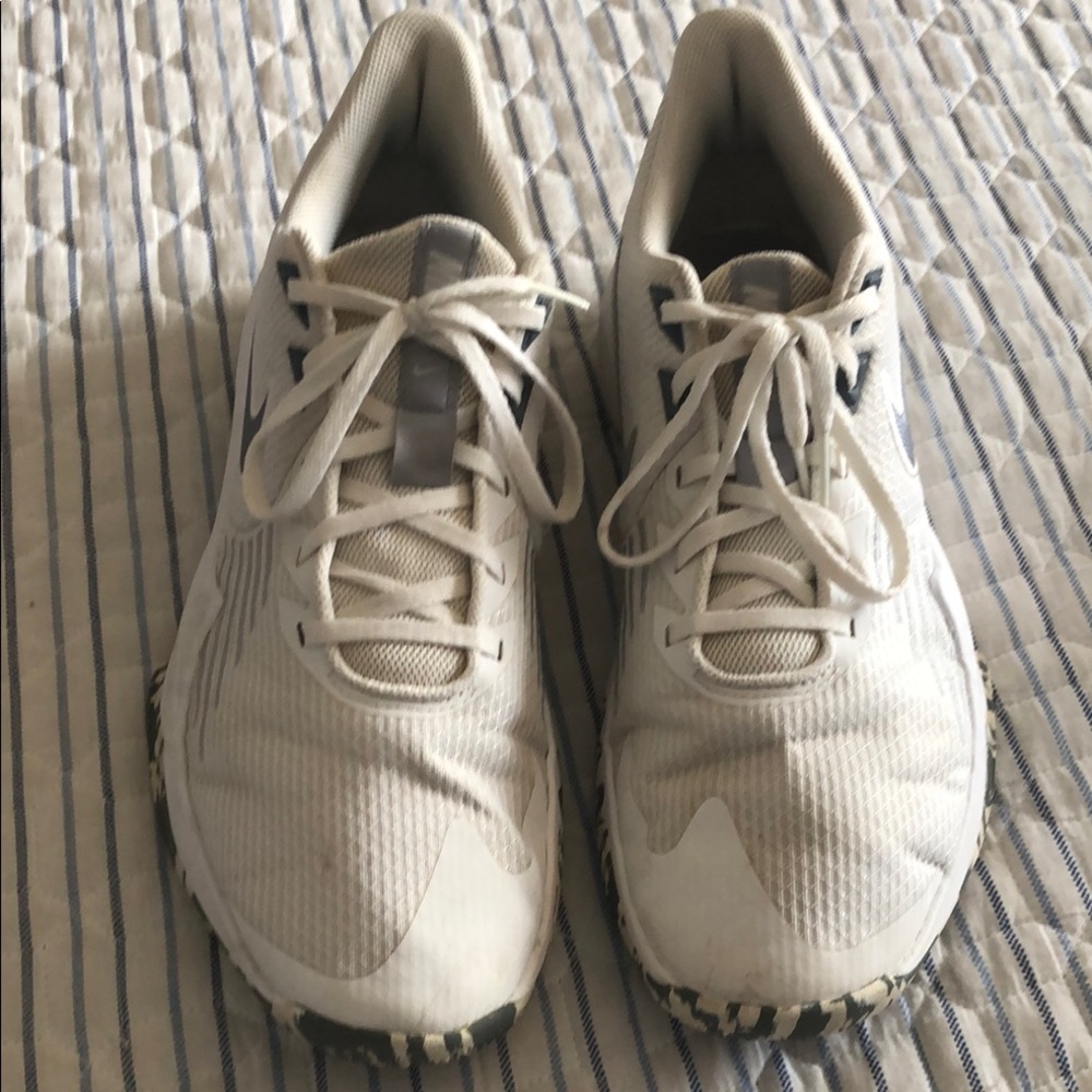 White Nike Athletic Sneakers